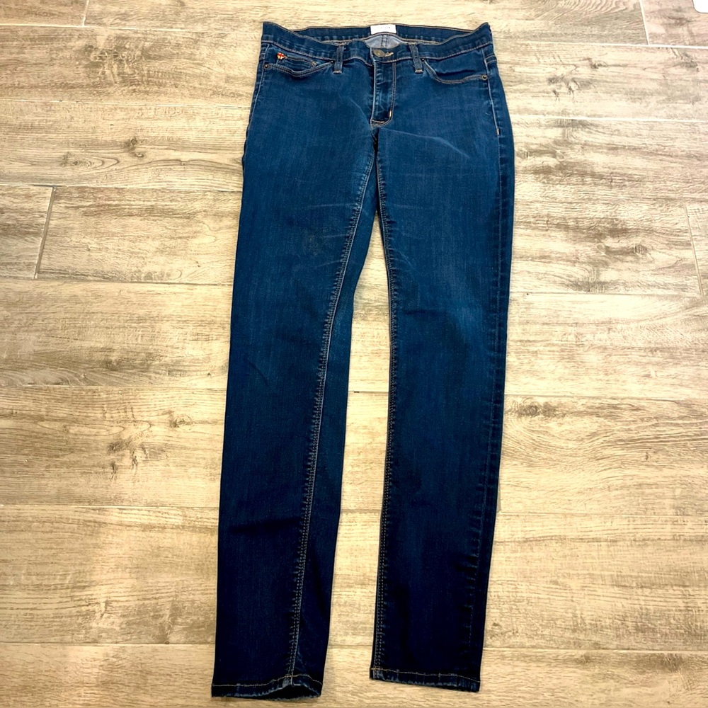 Hudson Jeans Women's Size 27 Nico Mid Rise Super Skinny Medium Wash‎ Denim Jeans